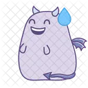Happy Laugh Sticker Icon