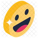 Happy Emoticon Funny Emoji Emotion Icon