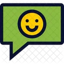 Happy Emoticon Chat Icon