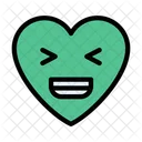 Laugh Happy Heart Icon