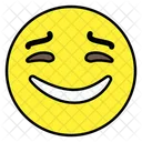 Happy Emoji Happy Face Emoticon Icône