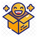 Happy Face Giveaway Gift Icon