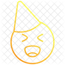 Happy Face With Party Hat Icon