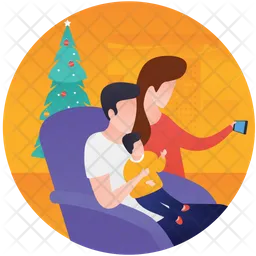 Happy Family  Icon