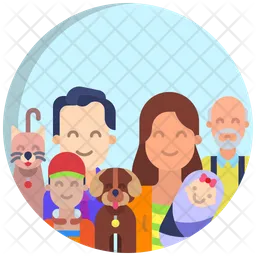 Happy Family  Icon