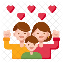 Happy Family  Icon