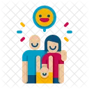 Happy Family Icon