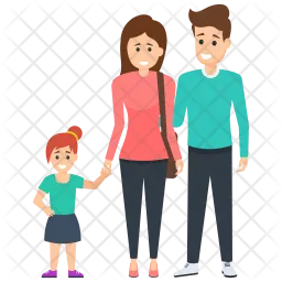 Happy Family  Icon