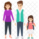 Happy Family  Icon