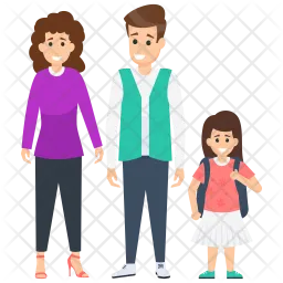 Happy Family  Icon