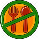 Sign No Food Icon