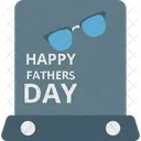 Happy Fathers Day Father Greetings Icon