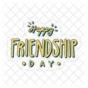 Happy friendship day  Symbol