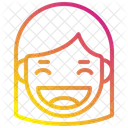 Happy Girl  Icon