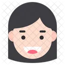 Happy Girl  Icon