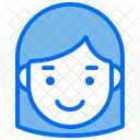 Happy Girl  Icon
