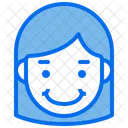 Happy Girl  Icon