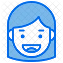 Happy Girl  Icon
