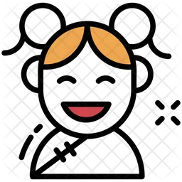 Happy Girl  Icon