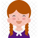 Happy Girl Happy Kid Happy Icon