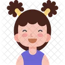 Happy Girl Happy Kid Happy Icon