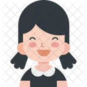 Happy Girl Happy Kid Happy Icon