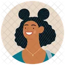 Happy Girl  Icon