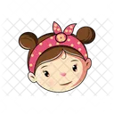 Girl Face Icon