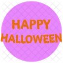 Happy Halloween Scary Icon