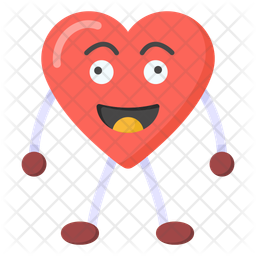 Download Free Happy Heart Icon Of Flat Style Available In Svg Png Eps Ai Icon Fonts