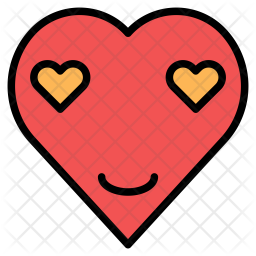 Download Free Happy Heart Icon Of Colored Outline Style Available In Svg Png Eps Ai Icon Fonts