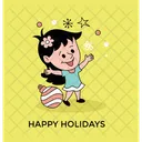 Happy Holiday  Icon