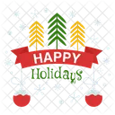Happy Holidays Happy Holidays Logo Happy Holidays Badge Icon