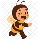 Bee Character Child Icon