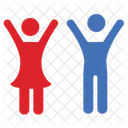 Happy Joyful Bright Icon