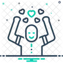 Happy Joyful Cheerful Icon