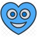 Heart Emoji Face Icon