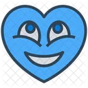 Heart Emoji Face Icon