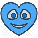 Heart Emoji Face Icon