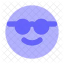 Happy Joyous Smiling Emoji Icon
