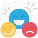 Happy Social Media Emojis Icon