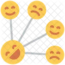 Happy Social Media Emojis Icon