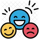 Happy Social Media Emojis Icon