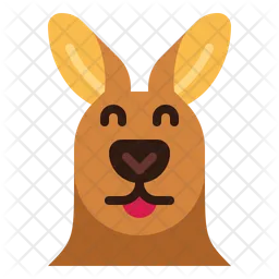 Happy Kangaroo  Icon