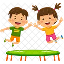Child Kid Trampoline 아이콘
