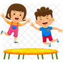 Child Kid Trampoline 아이콘