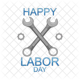 Happy labor day  Icon