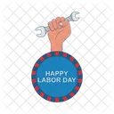 Holiday National Labor Icon