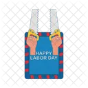 Holiday National Labor Icon