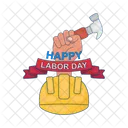 Holiday National Labor Icon